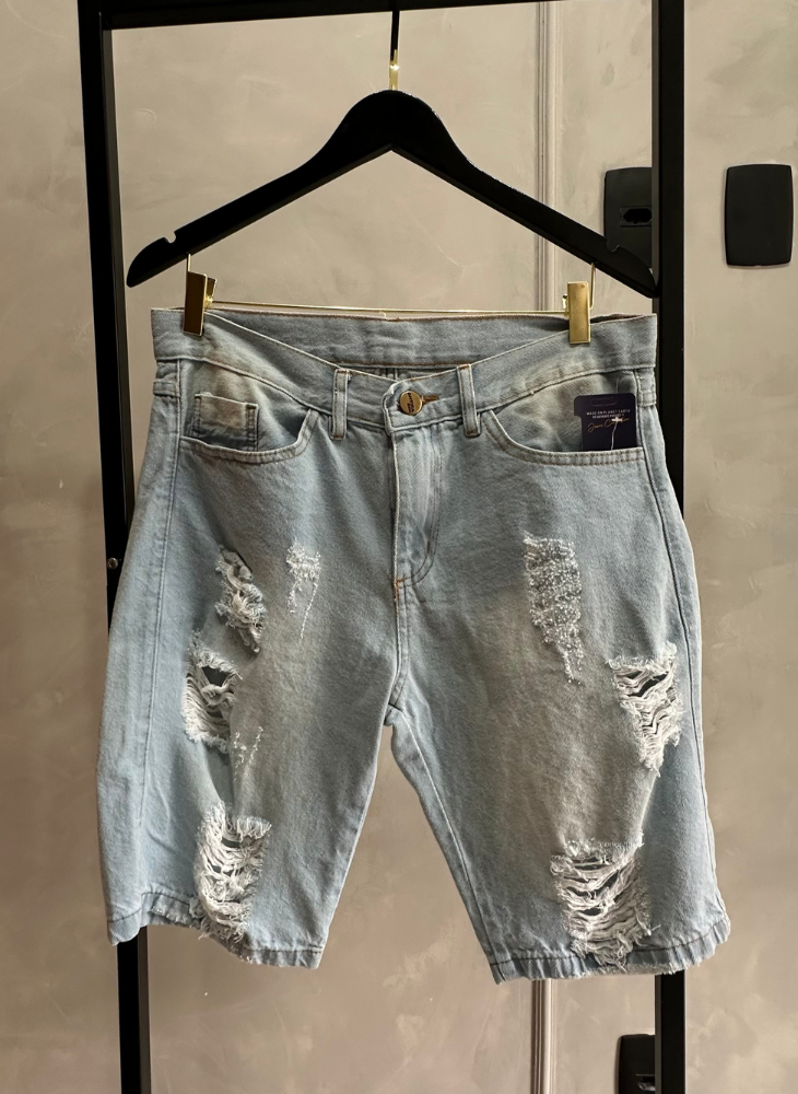 Bermuda Jeans Masculina