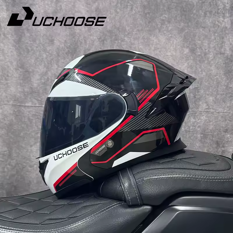 Capacete Escamoteável Flip Up Viseira Dupla