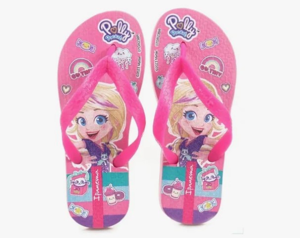 CHINELO POLLY E MAX ROSA IPANEMA