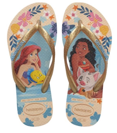 CHINELO KIDS SLIM PRINCESS 9898 ROSA HAVAIANAS