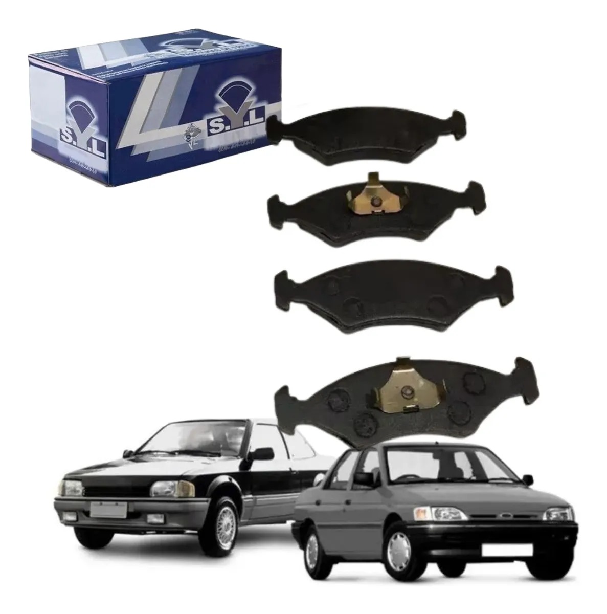 Pastilha Freio Dianteira Escort Apollo Verona 1987 À 1996