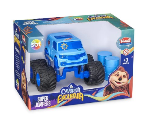 CARRINHOS SUPER JUMPERS A CAVERNA ENCANTADA USUAL