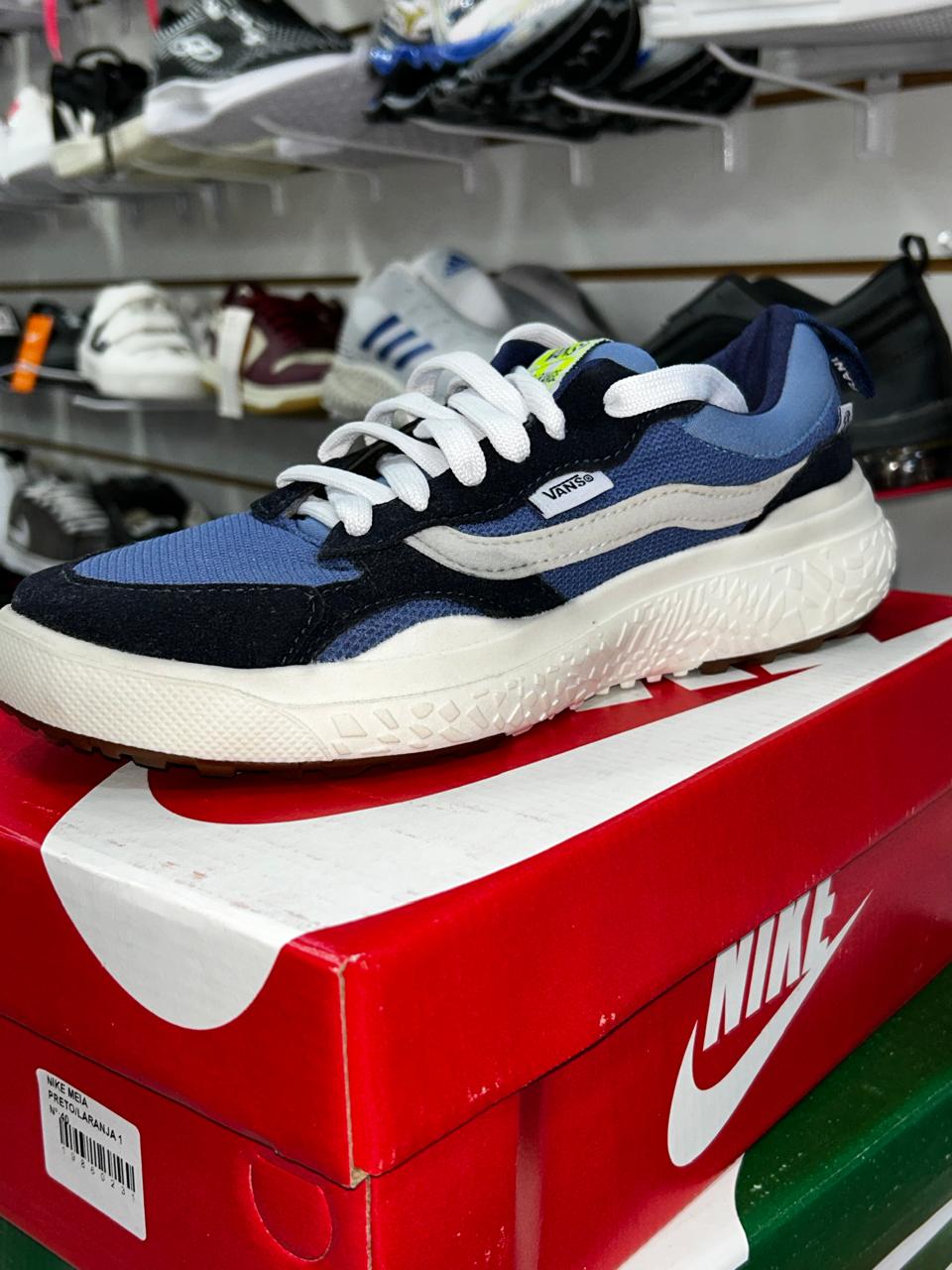 Vans VR3 Azul Unissex   Tênis Casual e Academia com Estilo, Leveza e Conforto