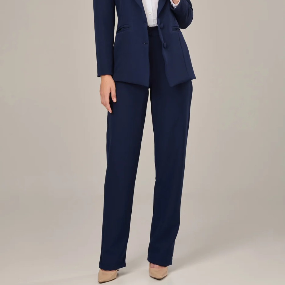 CALÇA WIDE LEG MÔNACO MARINHO