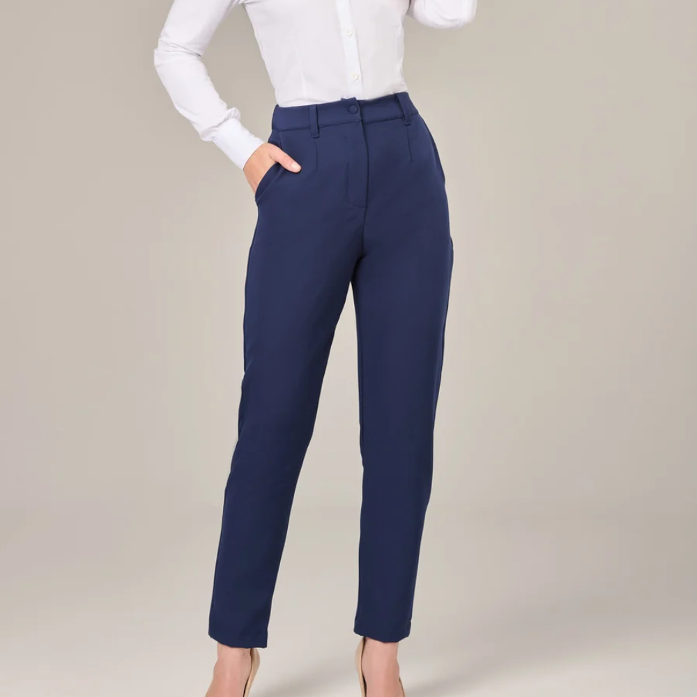 CALÇA RETA LIVERPOOL MARINHO