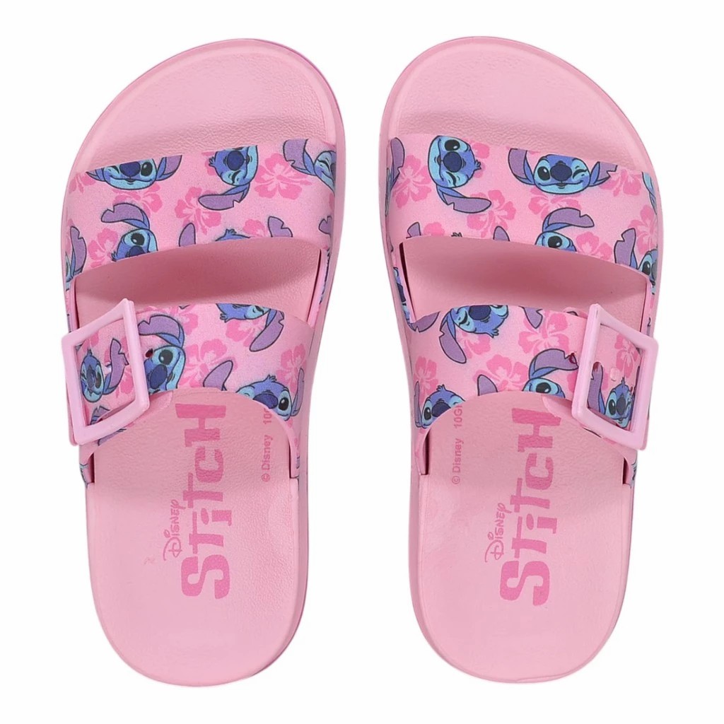 Sandalia Infantil Zaxy Partner Disney Stitch Summer Feminina Original