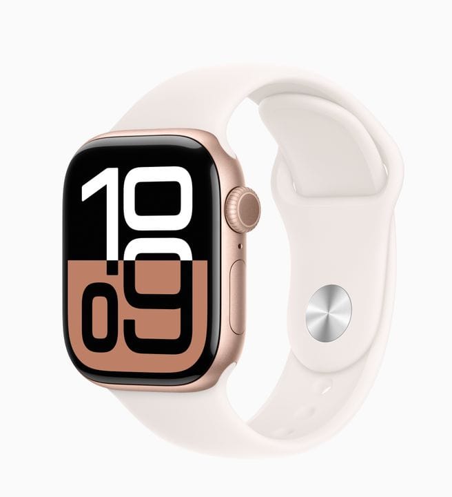 Apple Watch Series 10 42mm e 46mm   com Chip S10, Tela OLED Always-On, Monitoramento de Saúde e Conectividade GPS + Cell