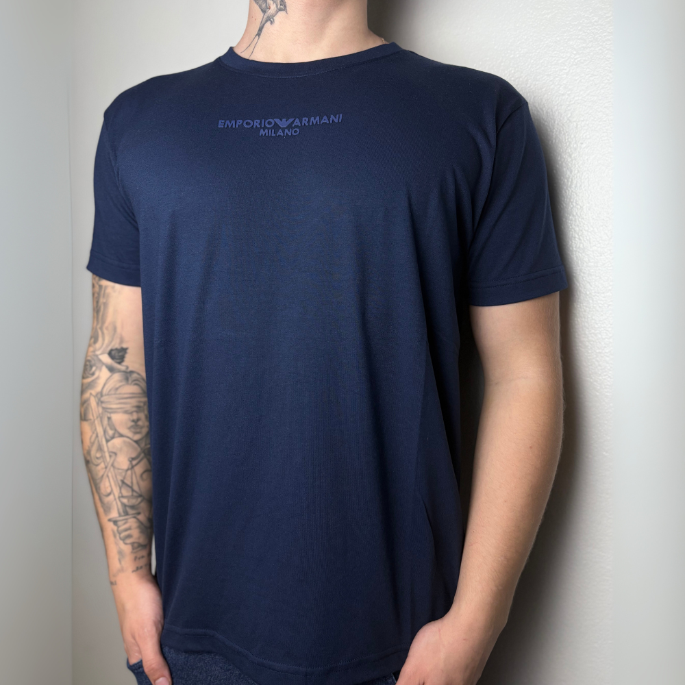 Camiseta Armani - Azul