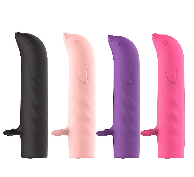 Vibrador de Ponto G - Golfinho Recarregável - Tina - SI