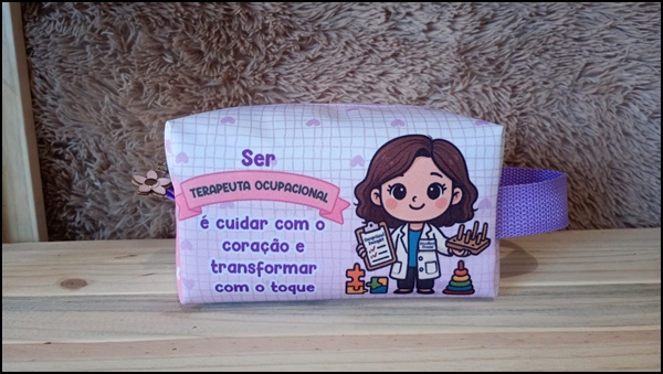 Estojo Terapia Ocupacional   Amor e Transformação no Dia a Dia