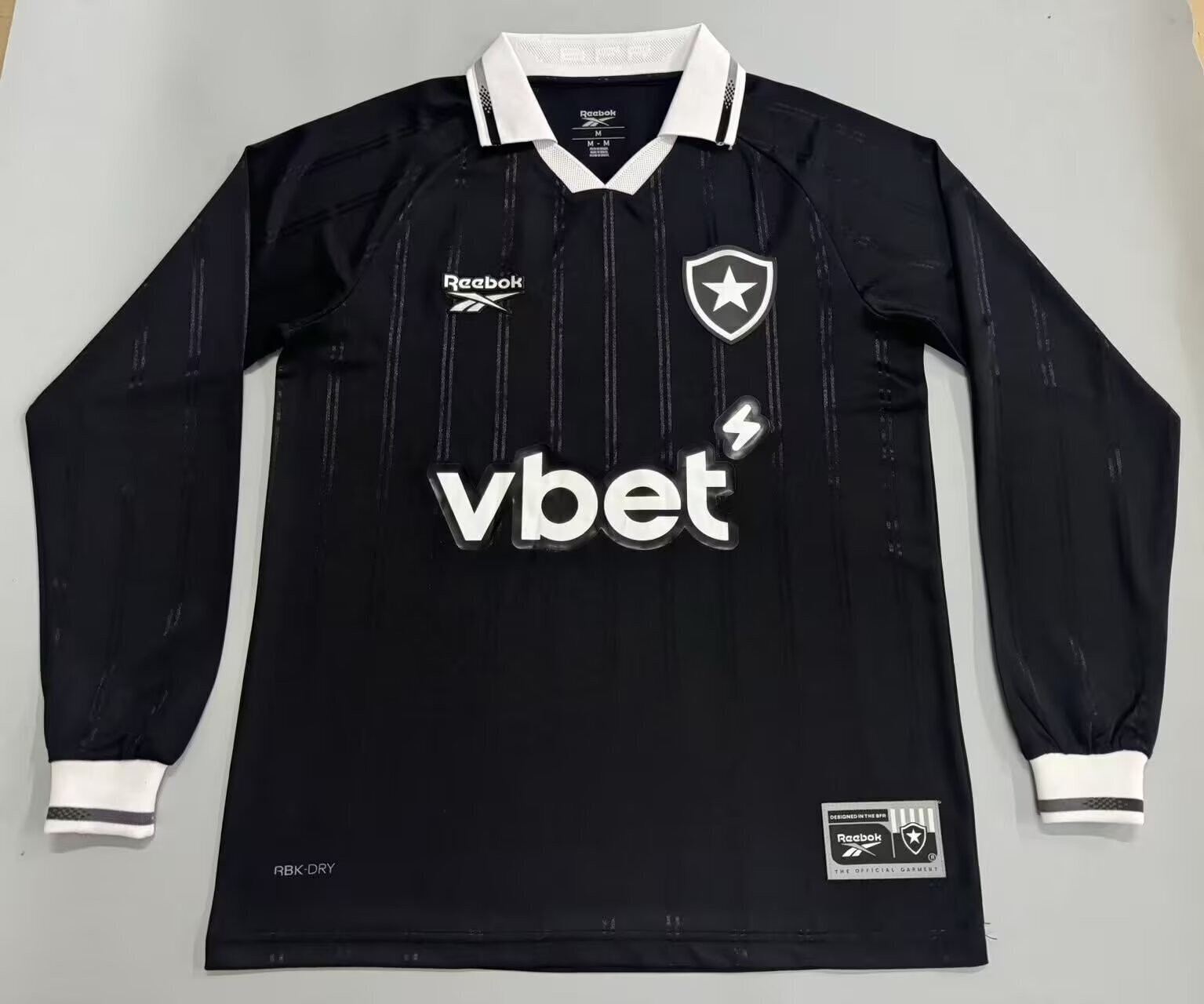 Camisa Botafogo Manga Longa Preta 2025