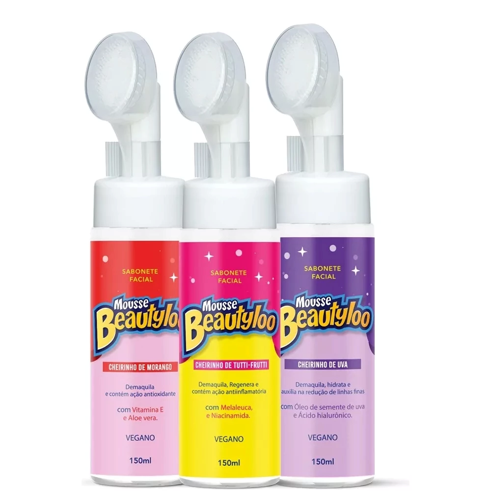 Sabonete Facial Mousse Beautyloo