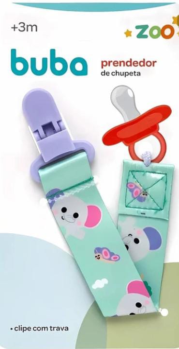 Prendedor de  Chupetas Buba