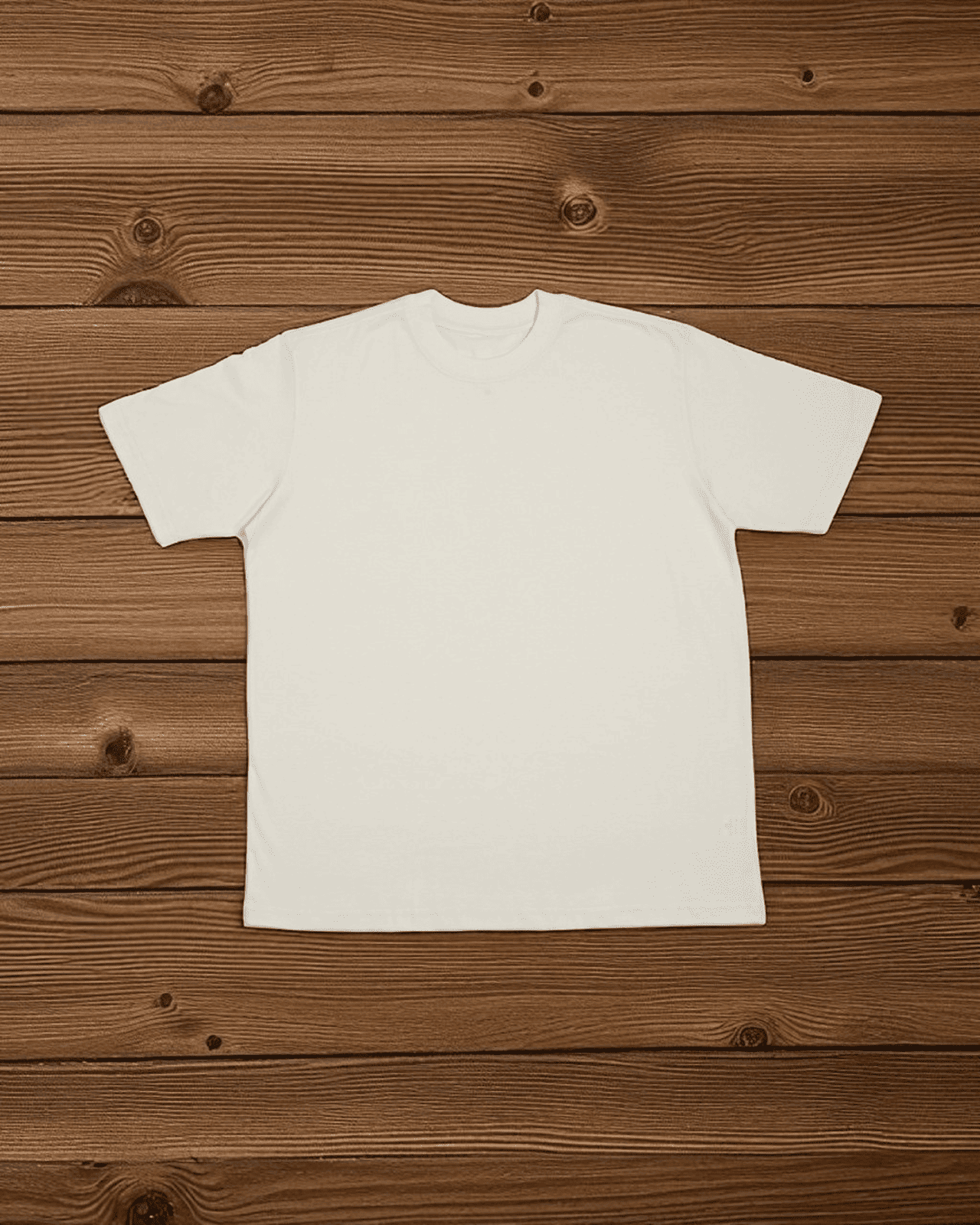 Camiseta Oversized - Basic Off White