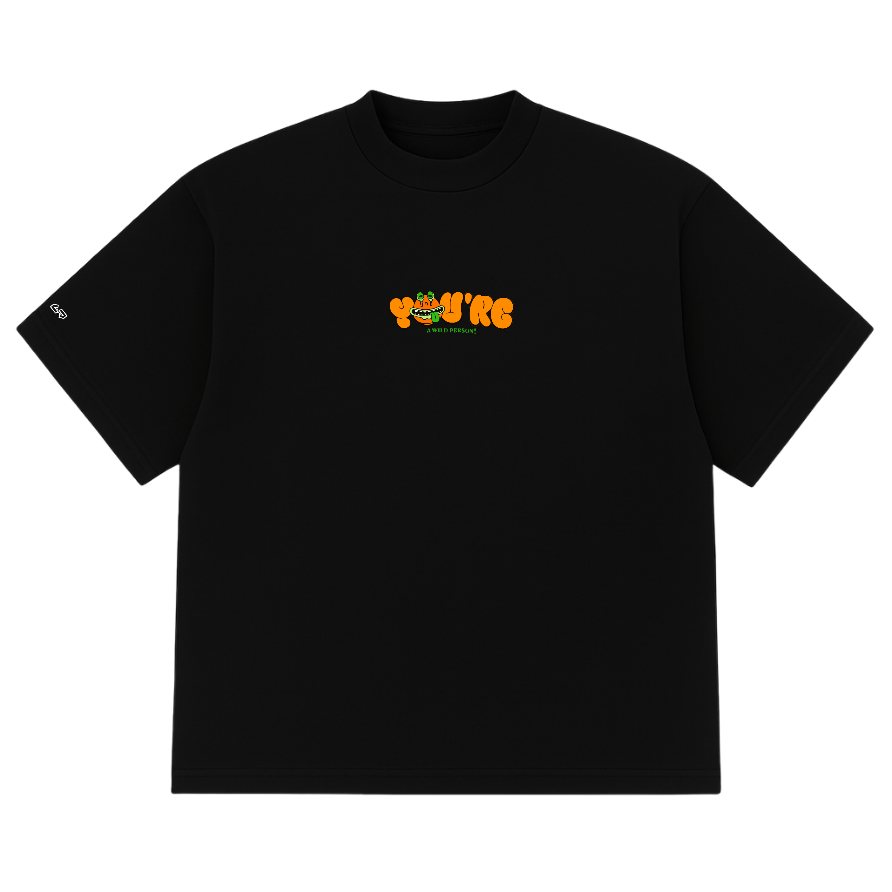 Camiseta Oversized You're Preto