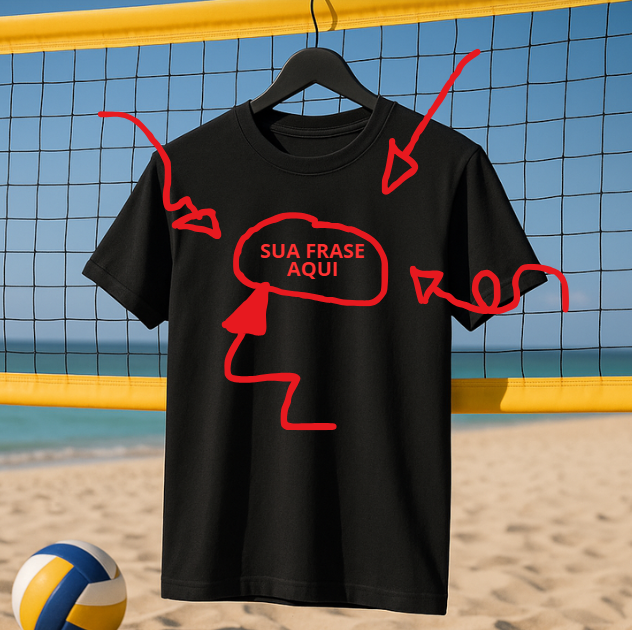 Camisa Personalizada  - Sua Frase Aqui