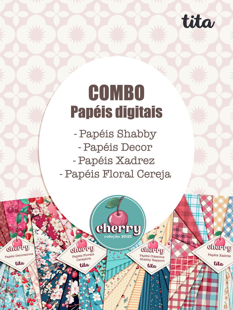 Cherry - Combo Papéis Extras