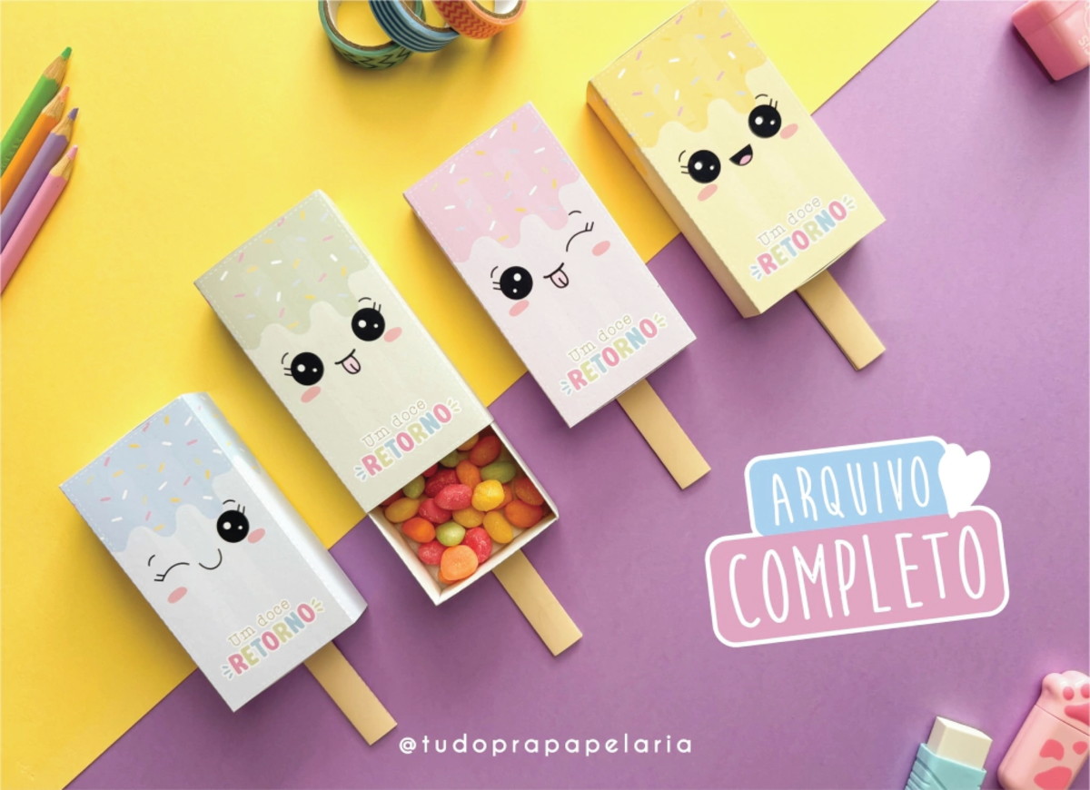 Caixa Picolé | Volta às Aulas