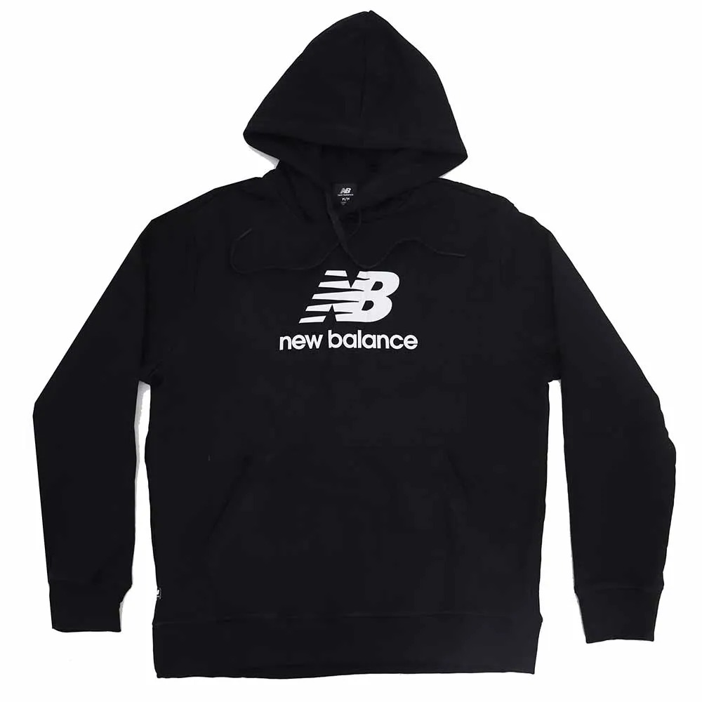Moletom New Balance Canguru Essentials Basic - Preto