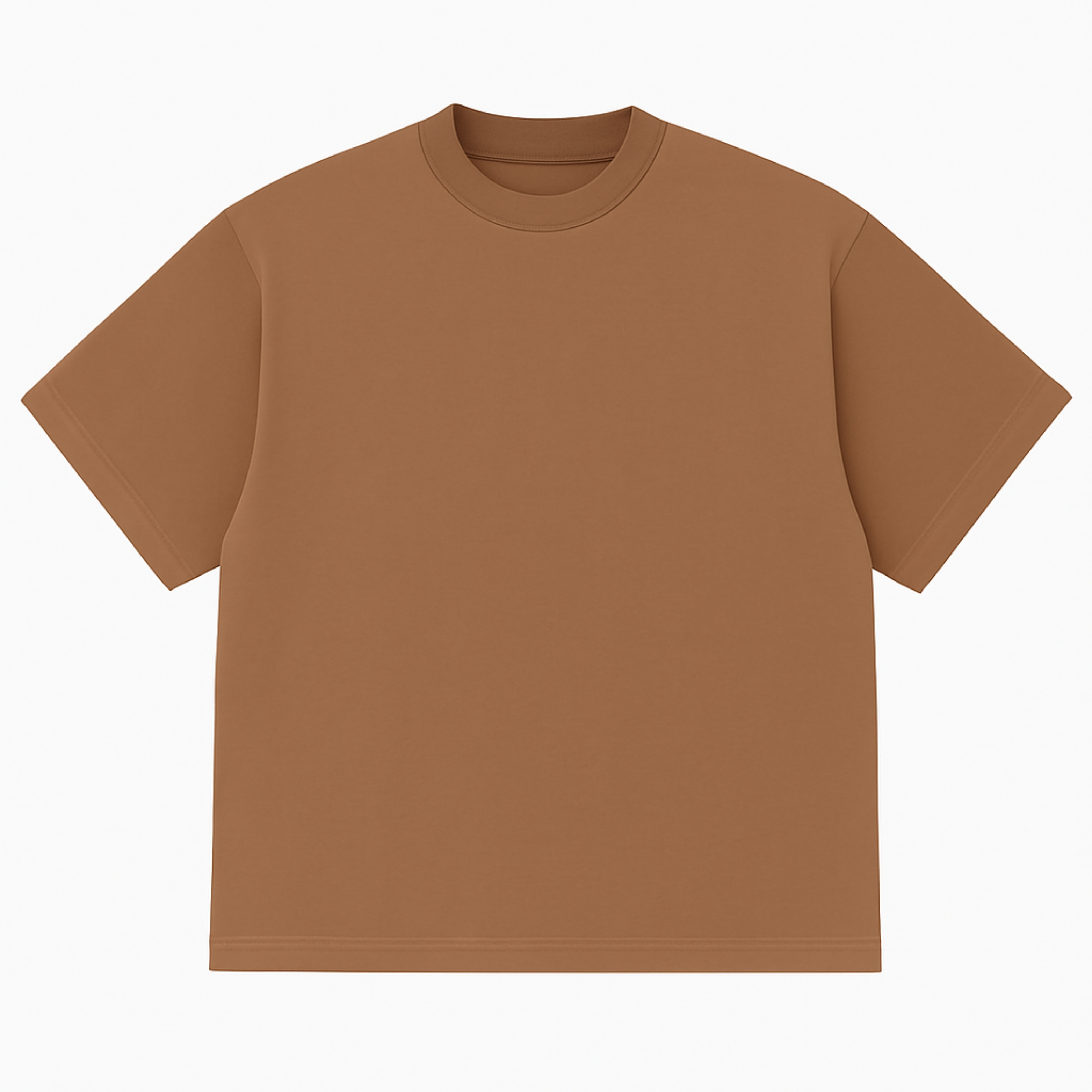 Camiseta Oversized Lisa Marrom