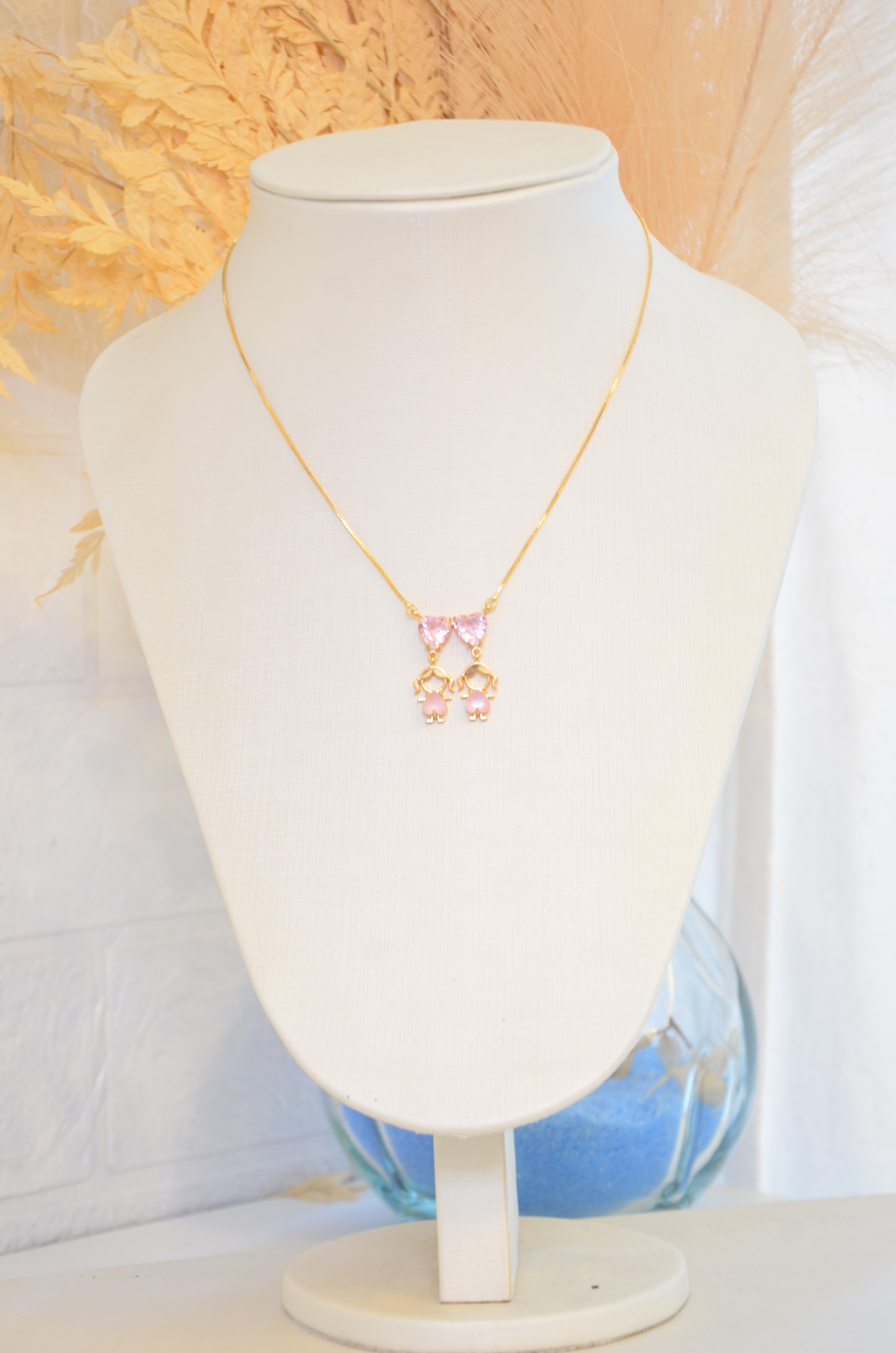 Colar filhos zircônia color