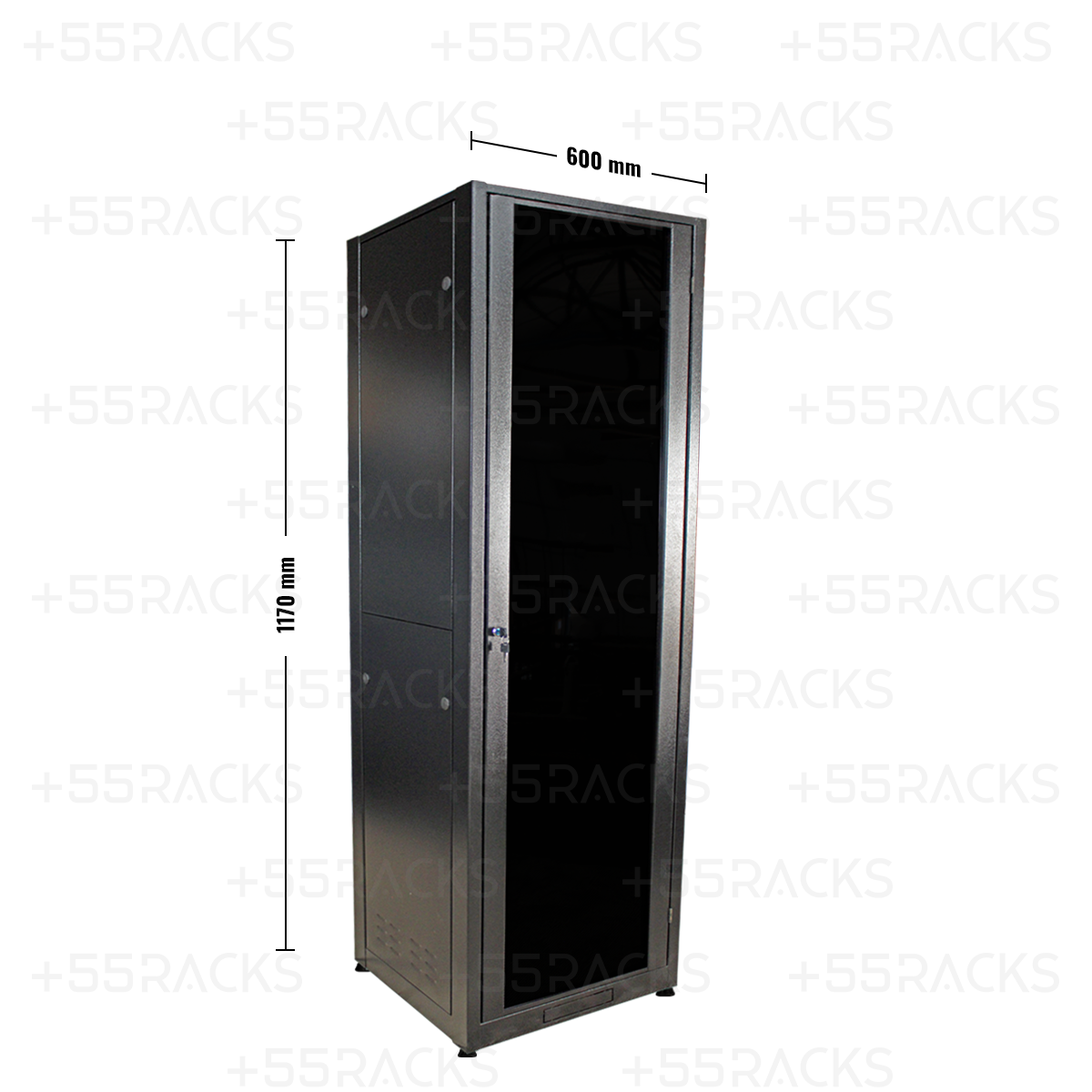 Rack Servidor Fechado 24U x 870mm