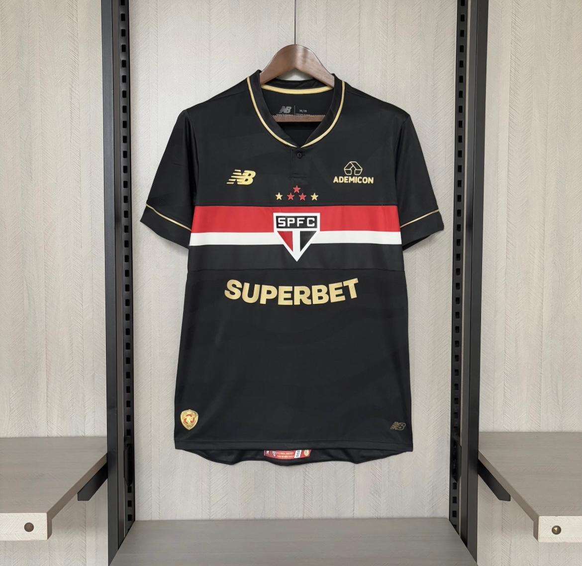 Camisa São Paulo Third 25/26 Torcedor NB Masculino - Preto