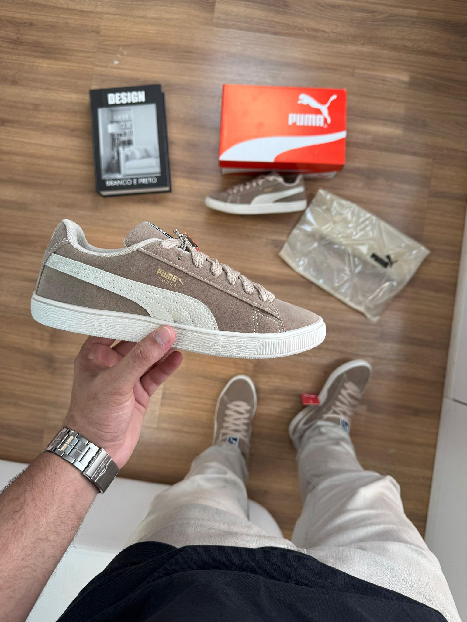 Suede (Marrom Claro)