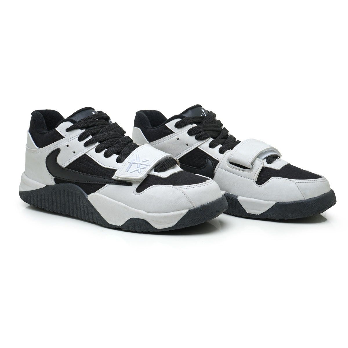 Jordan Travis scott jumpman Jack (Branco/preto)