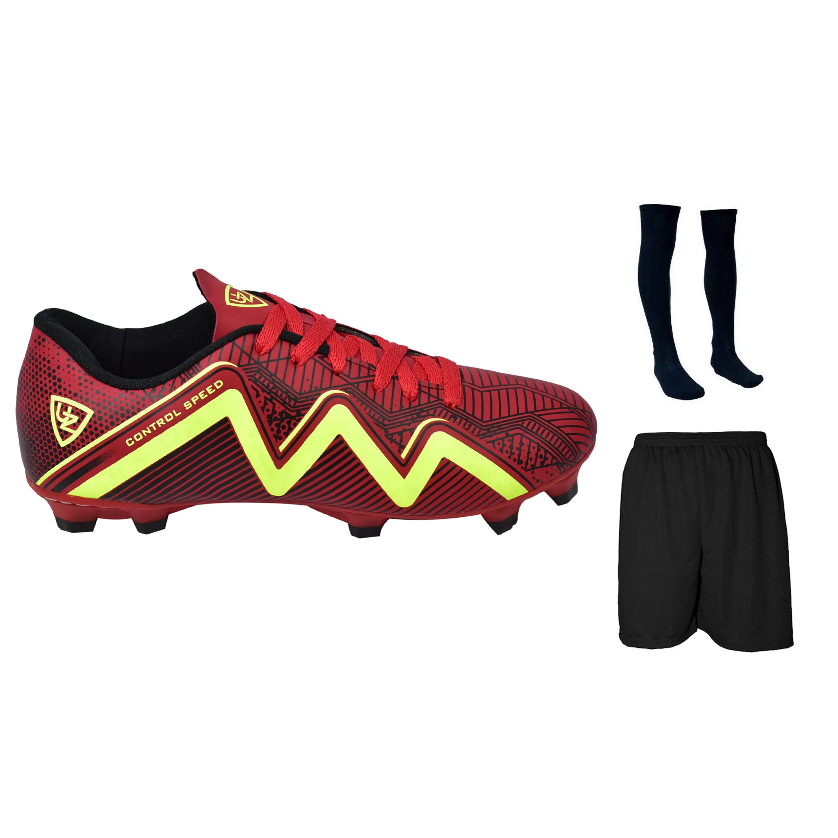 Chuteira 1000 Campo Adulto Meião Short