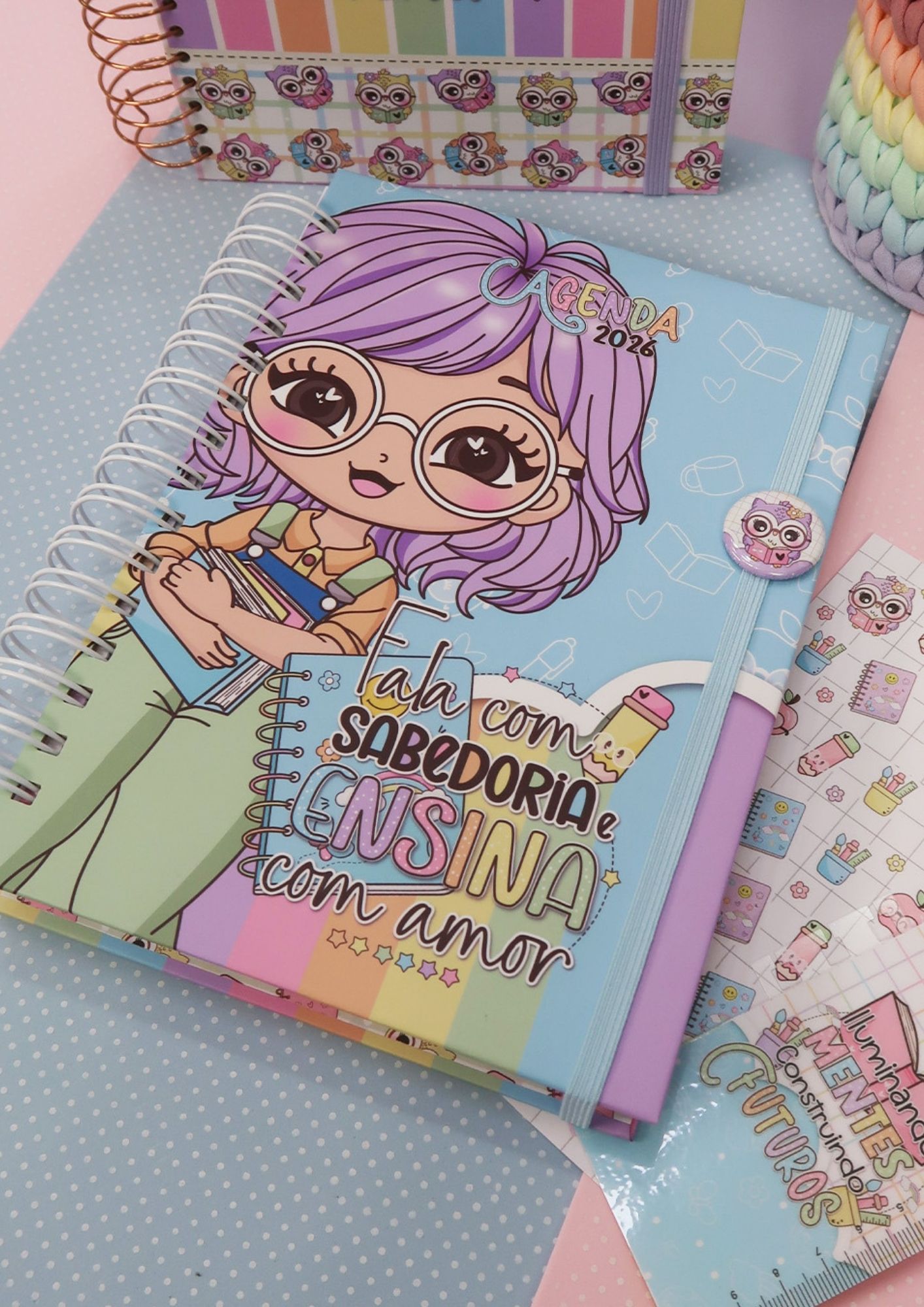 COLEÇÃO AGENDA DIA DOS  PROFESSORES