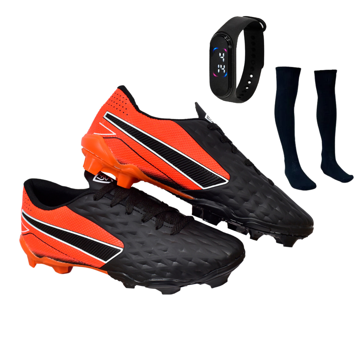 Chuteira Impactor Campo Adulto Meião Relógio