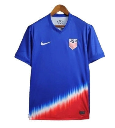 Camisa Estados Unidos II 24/25 - Torcedor Nike Masculina - Azul com detalhes em branco e vermelho