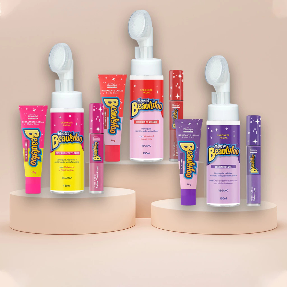 Kit Skin Care Proteção Facial Beautyloo Face Beautiful