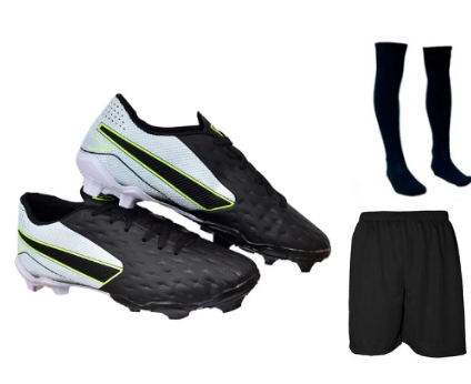 Chuteira Impactor Campo Adulto Meião Short