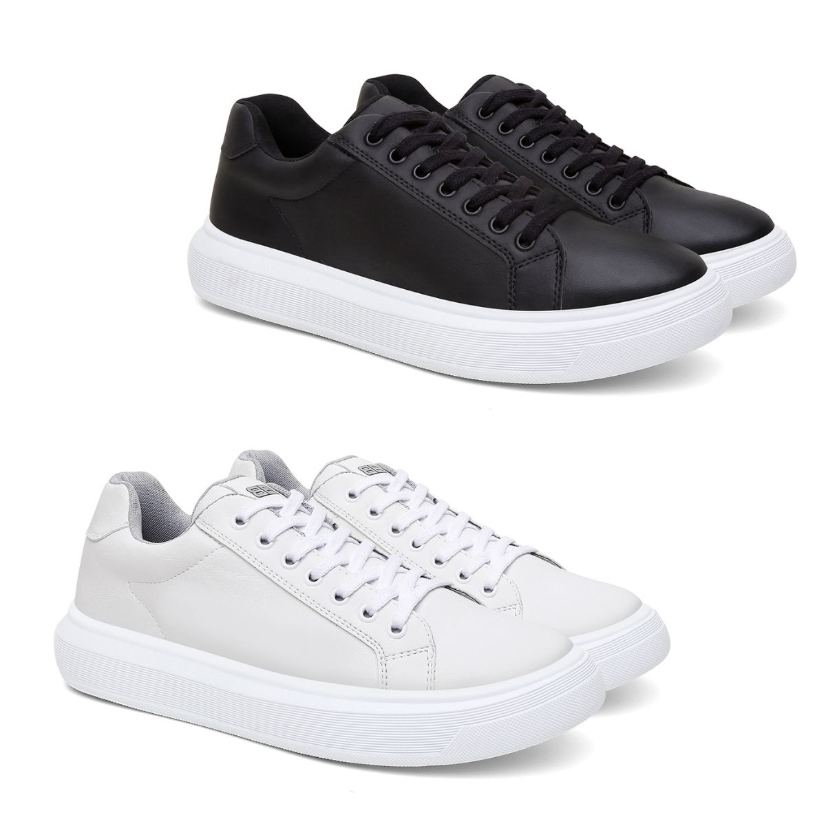 Kit 2 Tênis Masculino Estiloso Fashion Solado Alto
