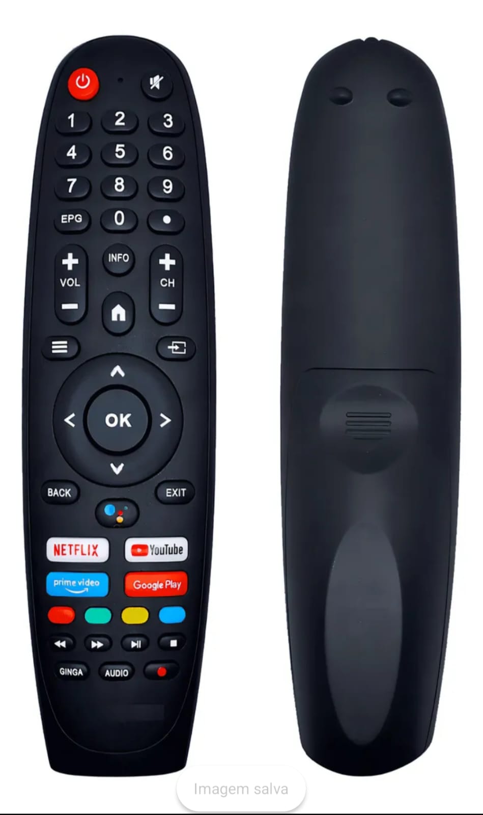 Controle Remoto Para Tv Multilaser Android Tl042 Tl045 Tl046
