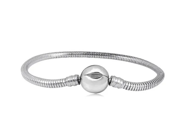 Pulseira para Berloques Aço Inox