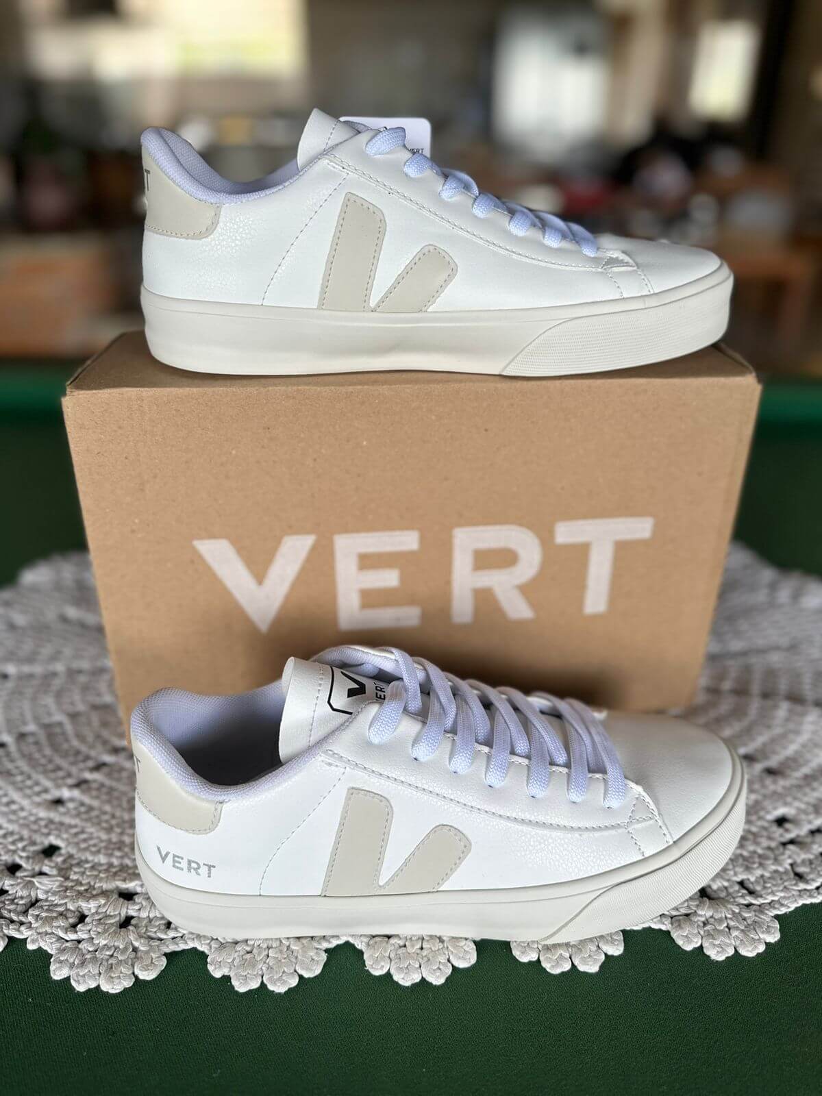 Tênis Esplar Feminino Vert Branco/Gelo