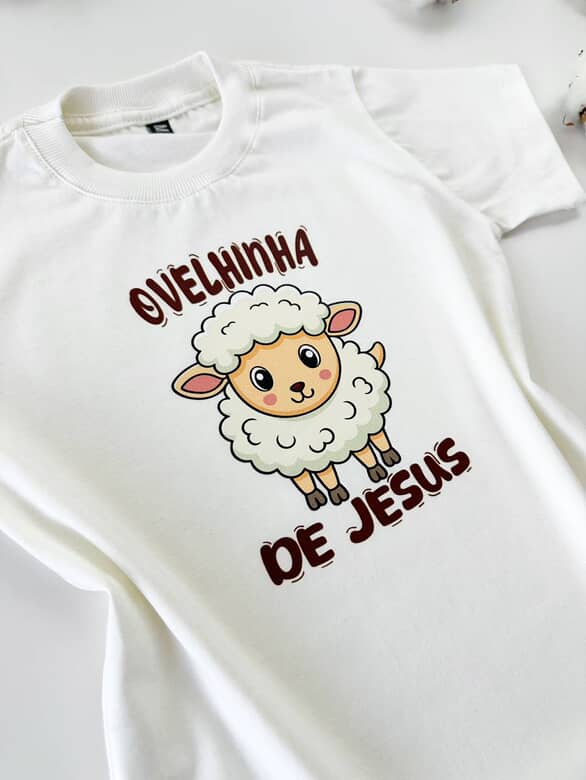 INFANTIL UNISSEX - OVELHINHA DE JESUS - COR MARFIM