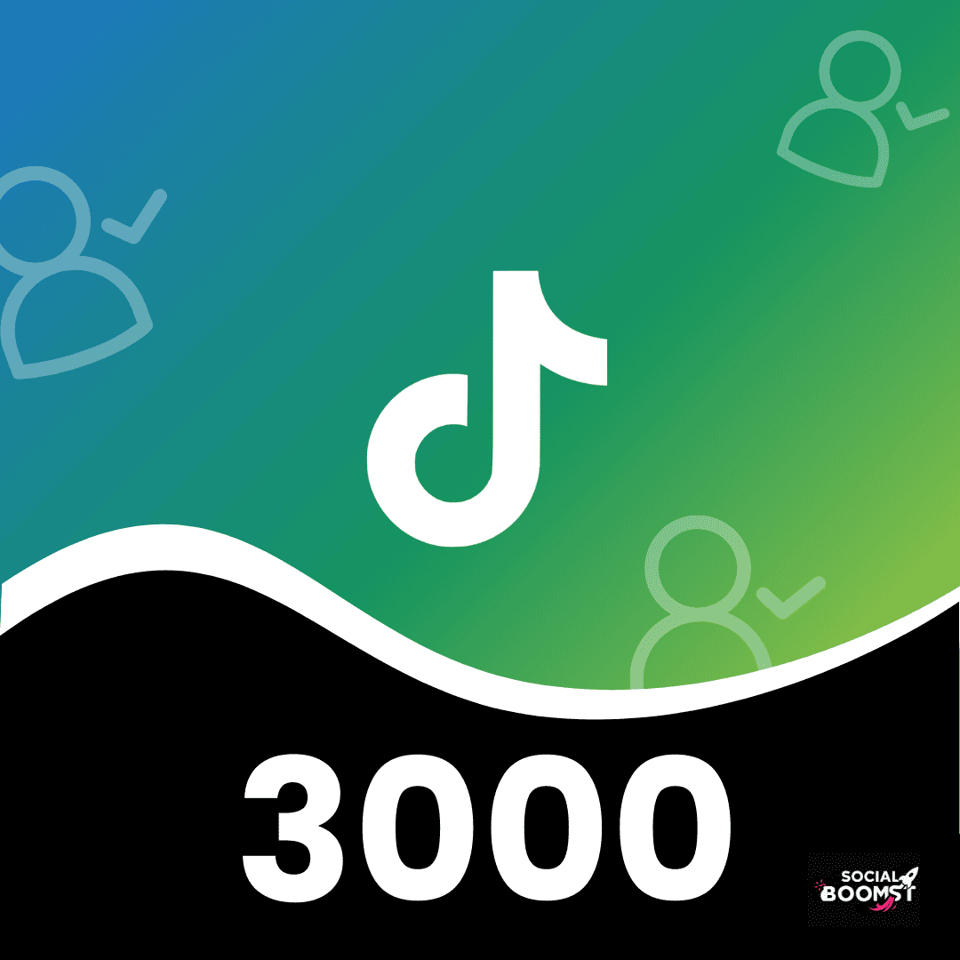 3000 Seguidores Brasileiros - Tiktok