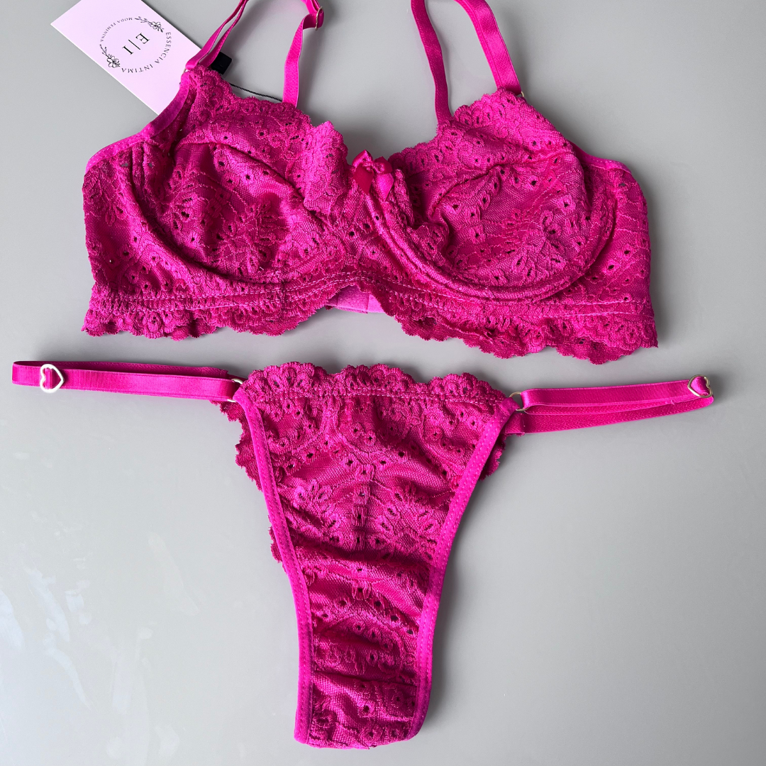 Conjunto Ágatha - Rosa