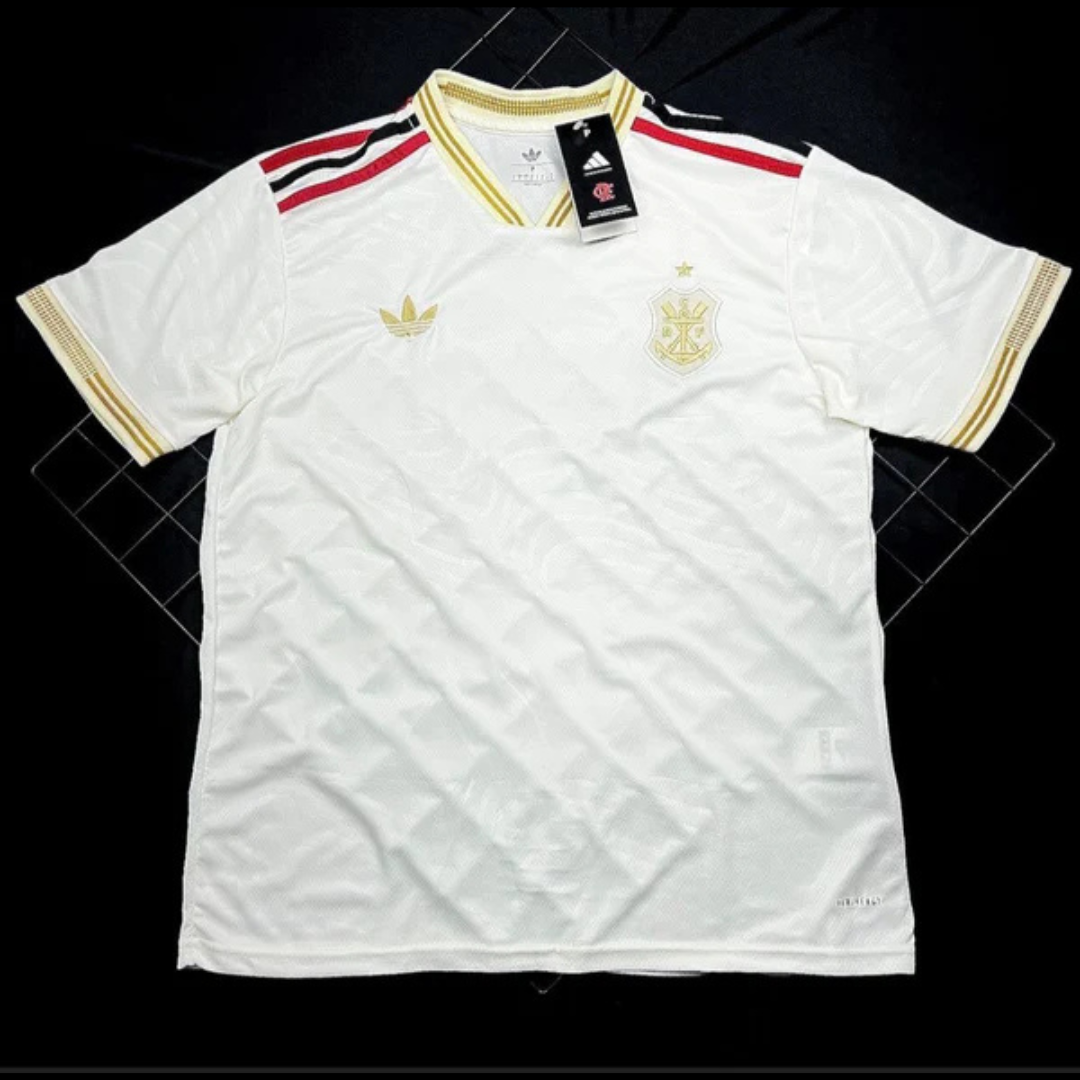 Camisa Flamengo III Off White - 2025/26