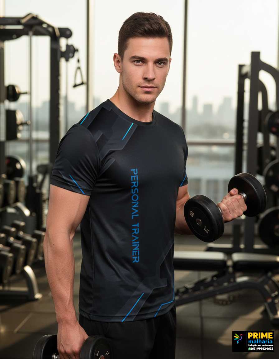 Ref 72 Camiseta Personal Trainer Prime Malharia 2025
