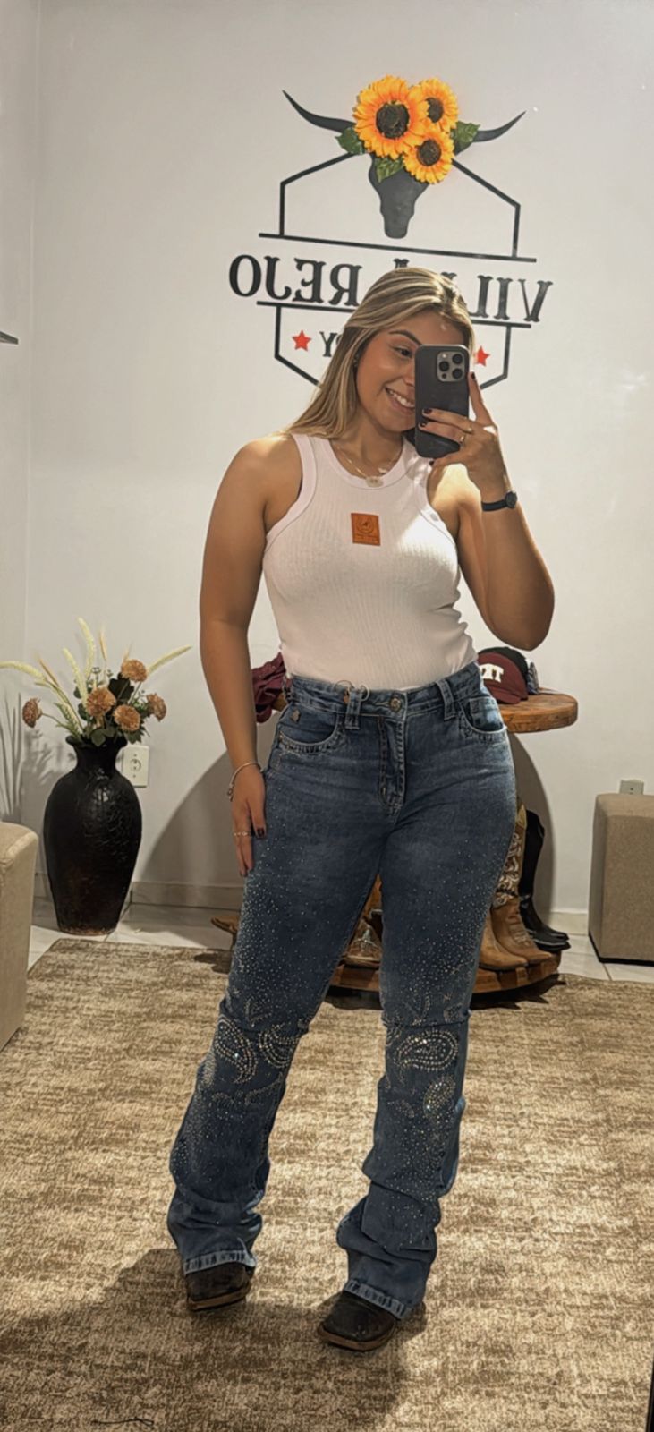 REGATA COM APLQ CARAMELO