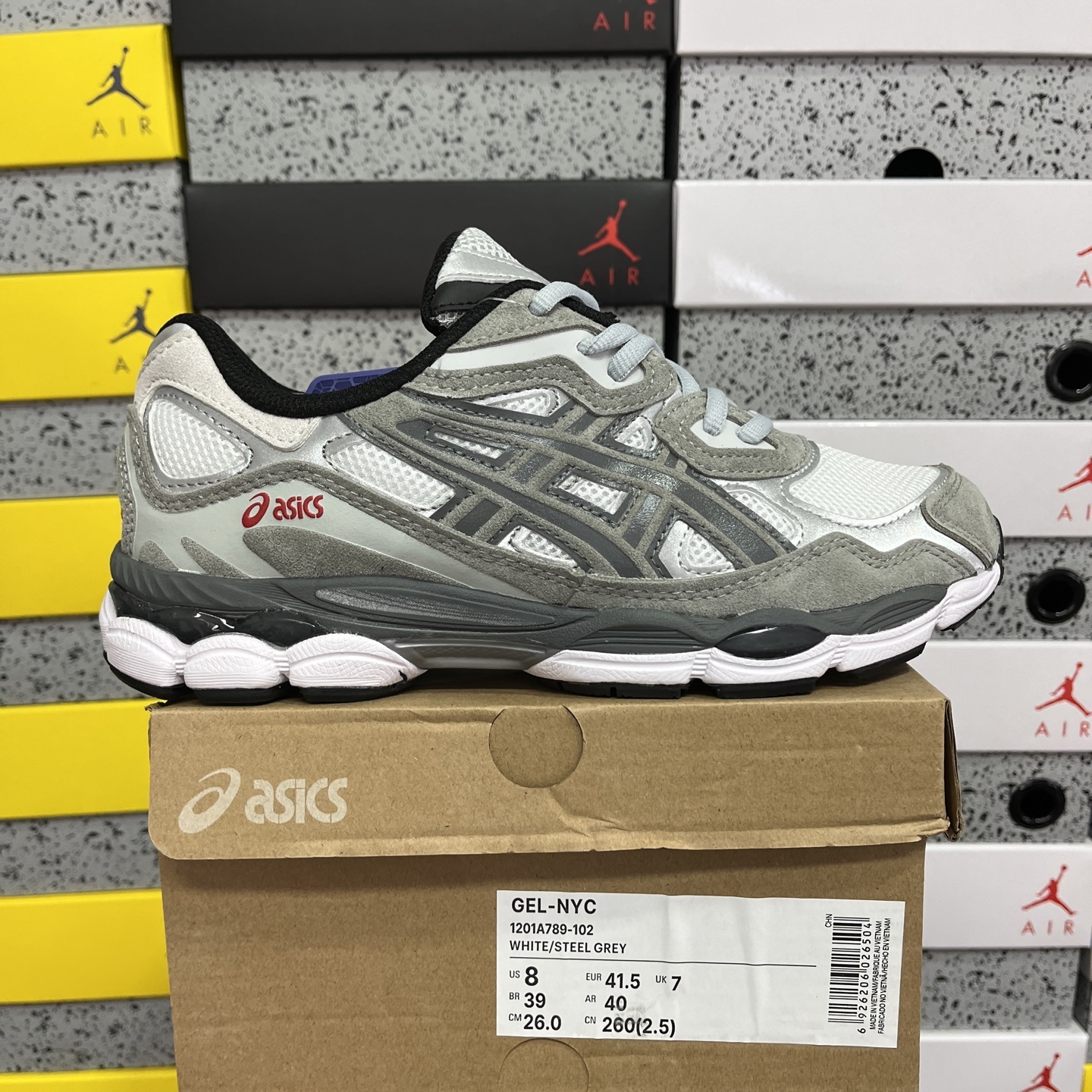 ASICS GEL NYC CREEM STEEL GREY