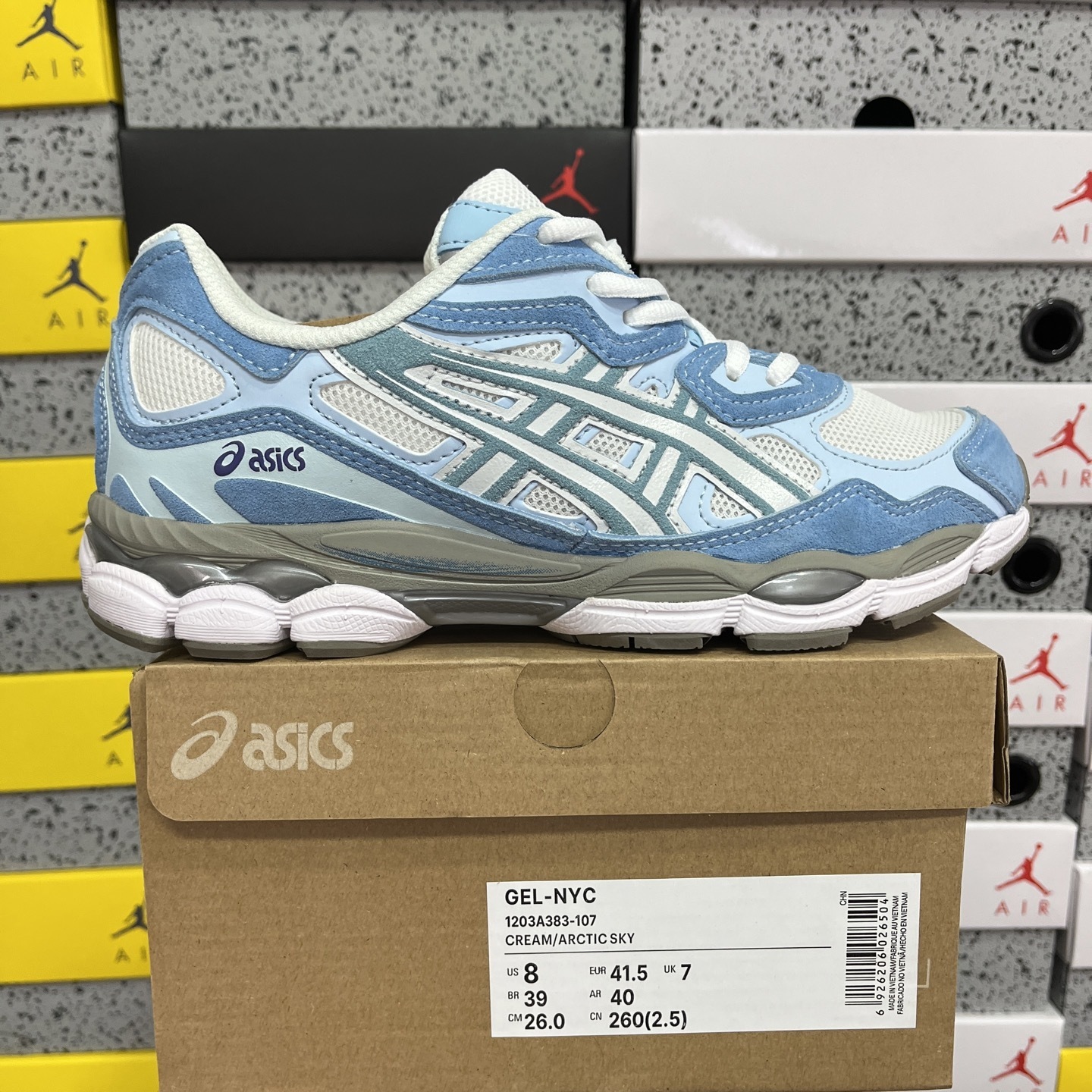 ASICS GEL NYC CREAM ARCTIC SKY