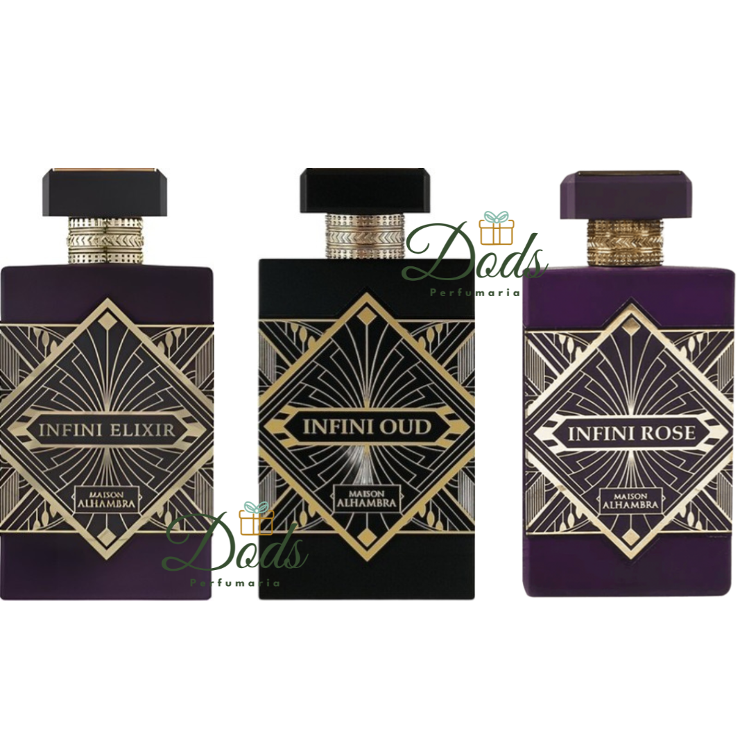 Infini Elixir, Oud ou Rose Original Eau de Parfum Perfume Árabe