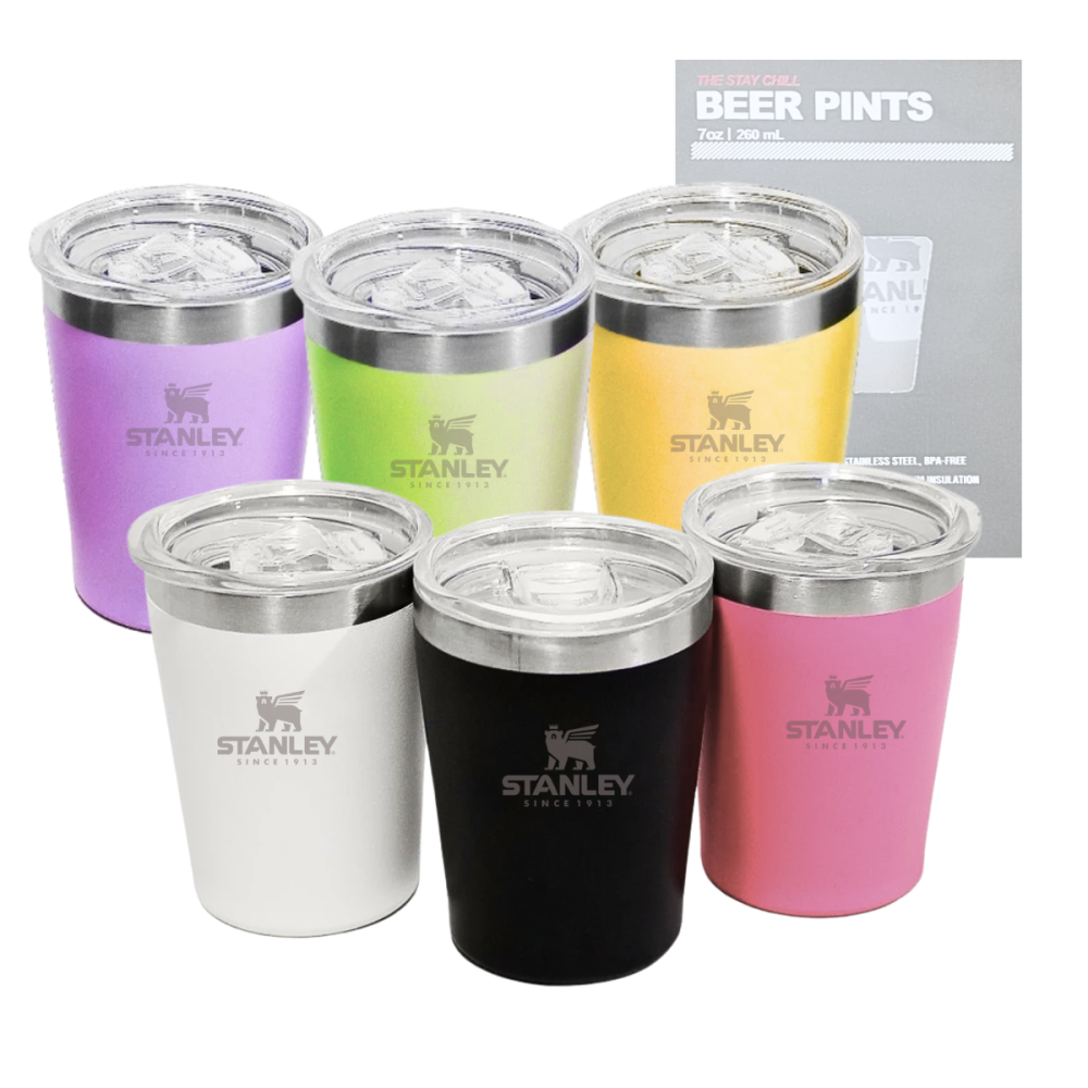 Mini Copo Térmico stanley em Aço Inox 260 ml Com Tampa