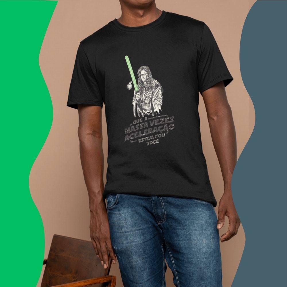 Camiseta em Algodão - Star Newton